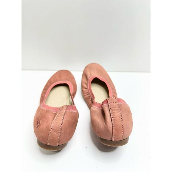 Charleston Flats Womens Size 6 Leather Gigi Coral Slip On Ballet Shoes - Picture 5 of 10